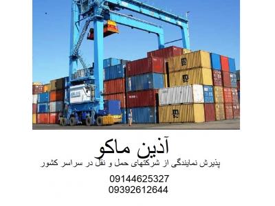صادرات و واردات-حمل بار و ترخیص کالا و  پذیرش نمایندگی از کلیه شرکتهای حمل و نقل در سراسر کشور